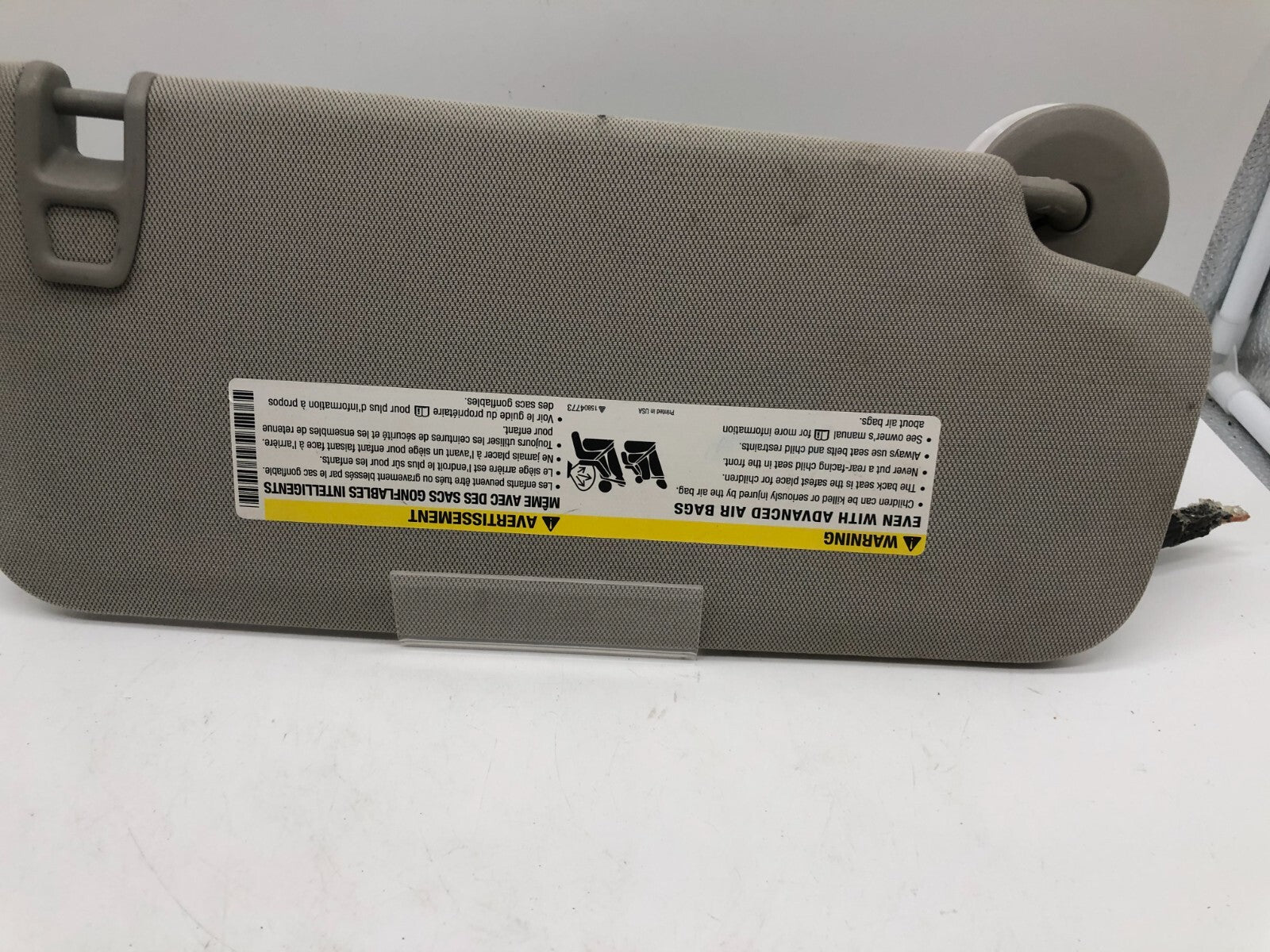 2010-2017 Chevrolet Equinox Driver Sun Visor Sunvisor Illuminated A03B29007