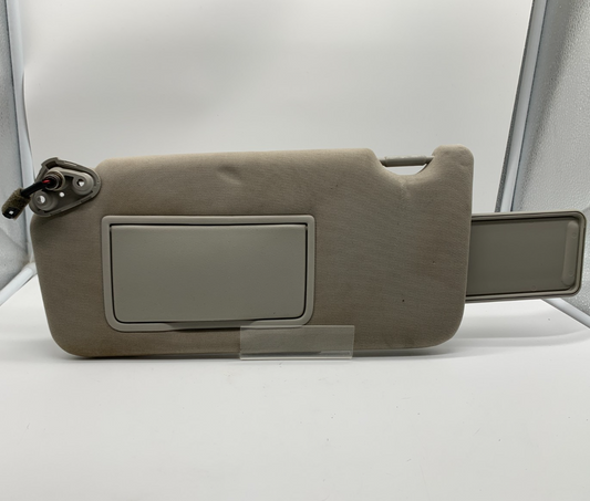 2010-2014 Subaru Legacy Driver Sun Visor Gray Illuminated OEM B04B36009