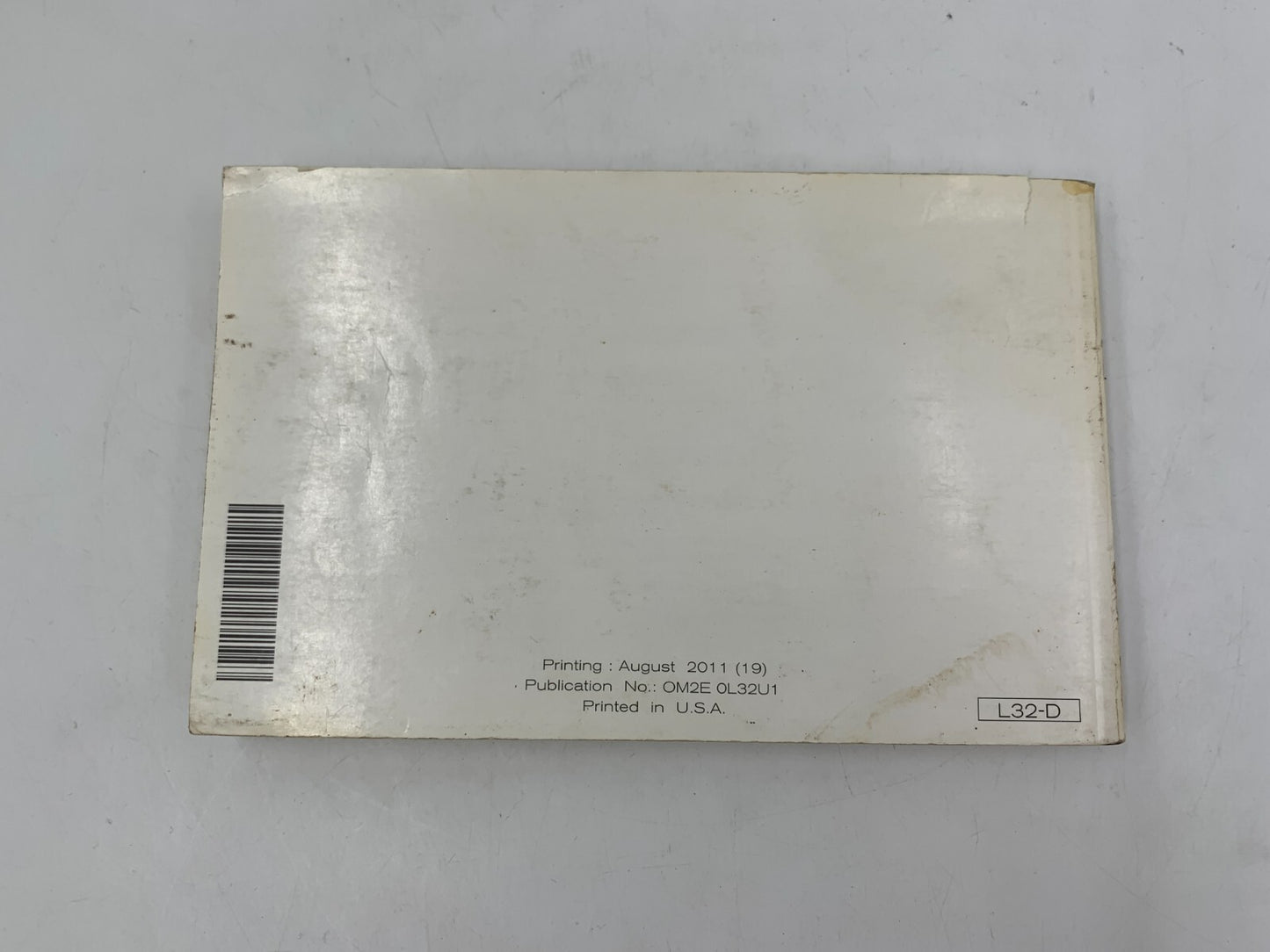 2012 Nissan Altima Owners Manual OEM D04B03029