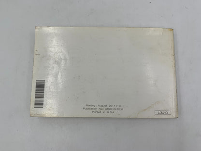 2012 Nissan Altima Owners Manual OEM D04B03029