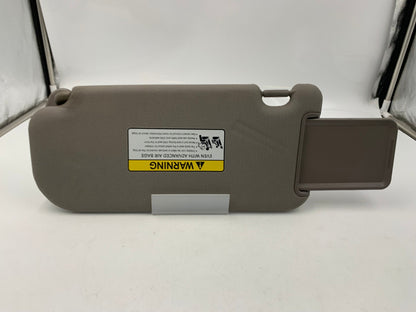 2010-2015 Hyundai Tucson Passenger Sun Visor Gray OEM without Sunroof