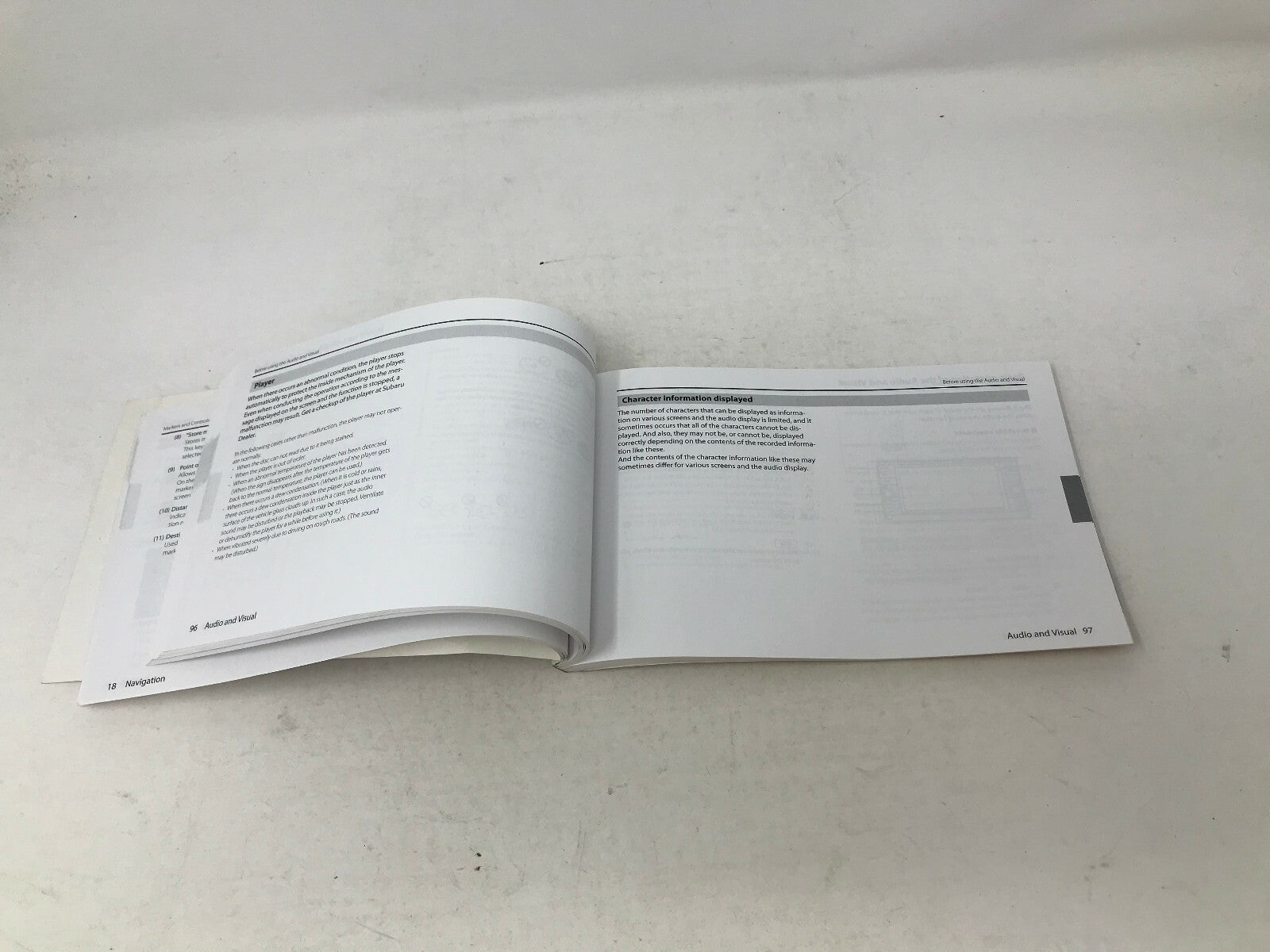 2008 Subaru Impreza Owners Manual OEM D01B40013