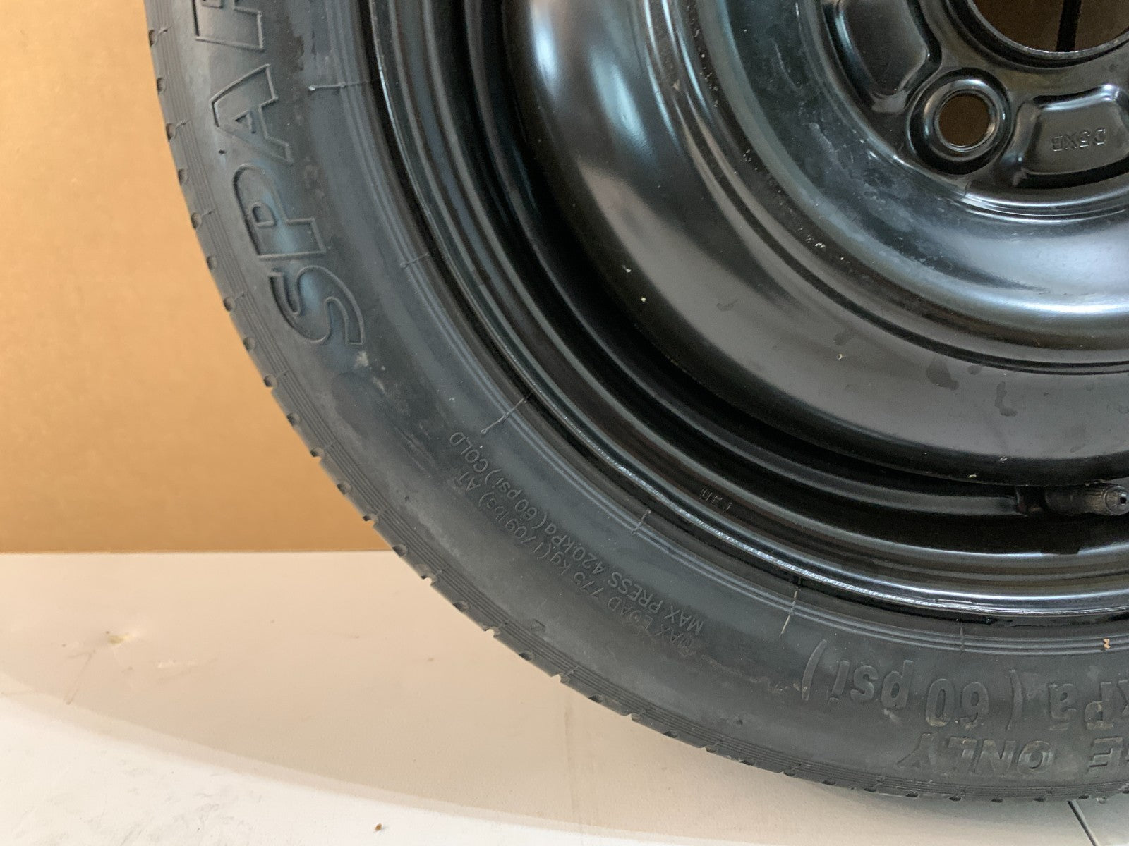 2010-2015 Honda Civic 15" Spare Tire Compact Donut OEM T135/80D15 Spare Wheel