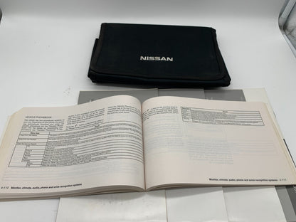 2014 Nissan Maxima Owners Manual Set with Case OEM C03B69012