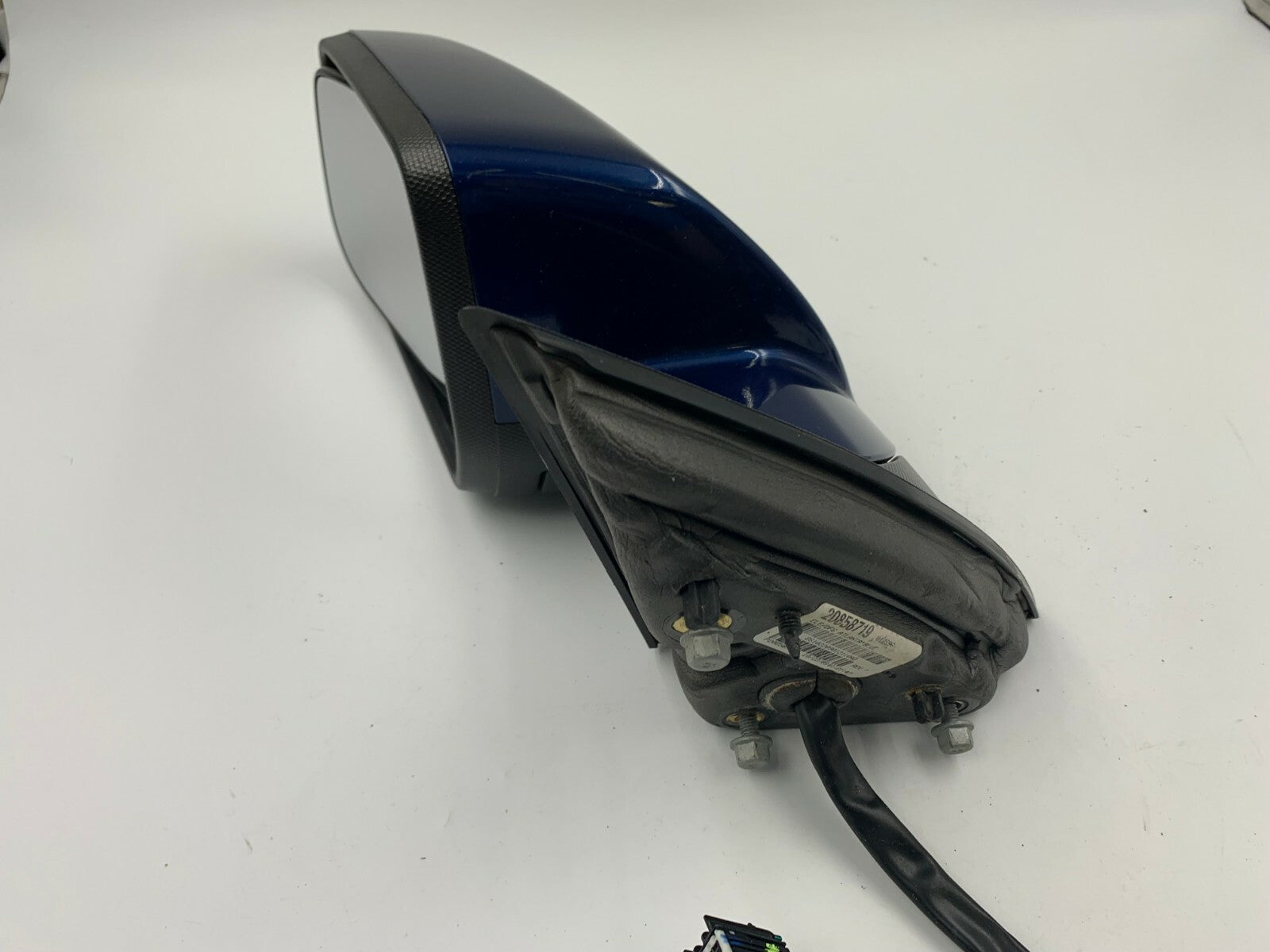 2010-2011 Chevrolet Equinox Driver Side View Power Door Mirror Blue A02B11035