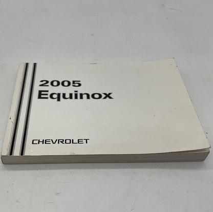 2005 Chevrolet Equinox Owners Manual OEM C03B44023