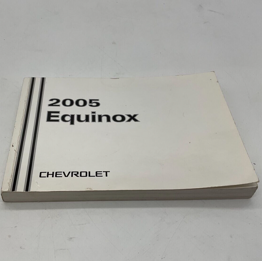 2005 Chevrolet Equinox Owners Manual OEM C03B44023