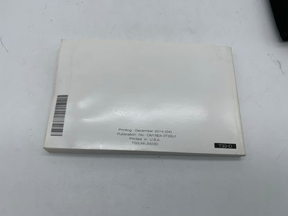2015 Nissan Rogue Owners Manual Set OEM R01B32022