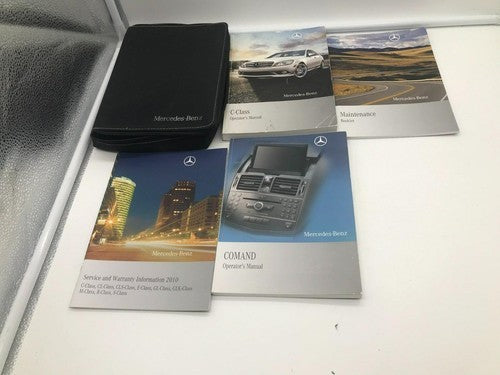 2010 Mercedes-Benz C-Class C Class Owners Manual with Case OEM R01B07004