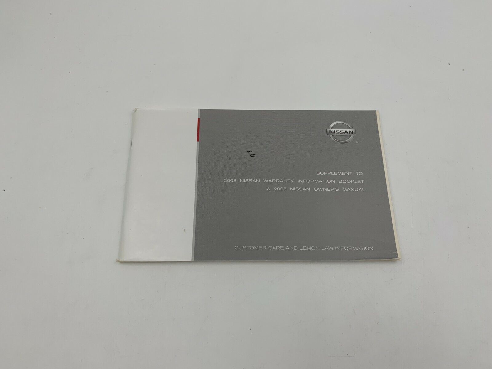 2008 Nissan Rogue Owners Manual Set with Case OEM B04B11039