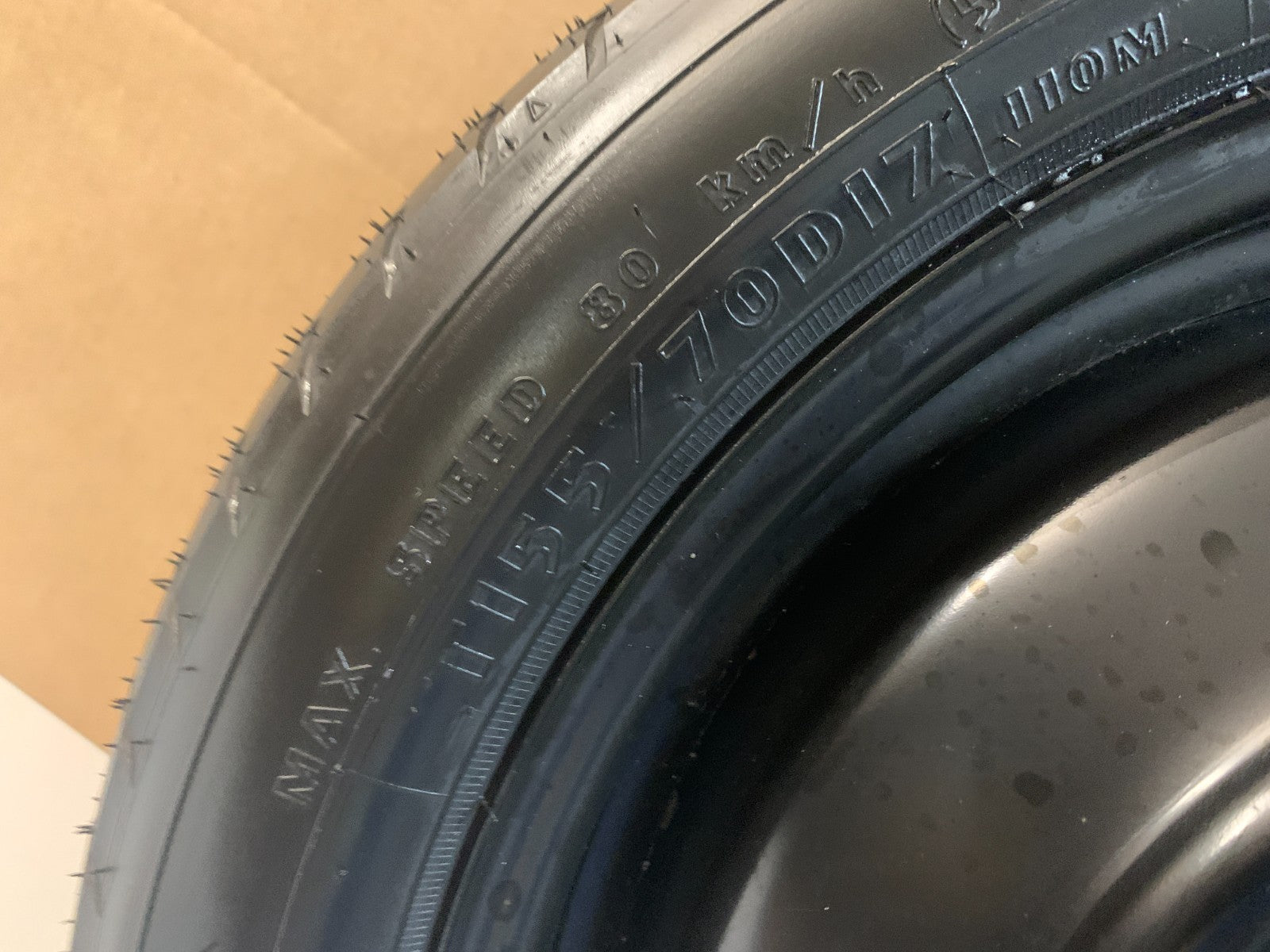 2007-2017 Toyota Camry 17" Spare Tire Wheel Emergency Compact Donut T155/70D17