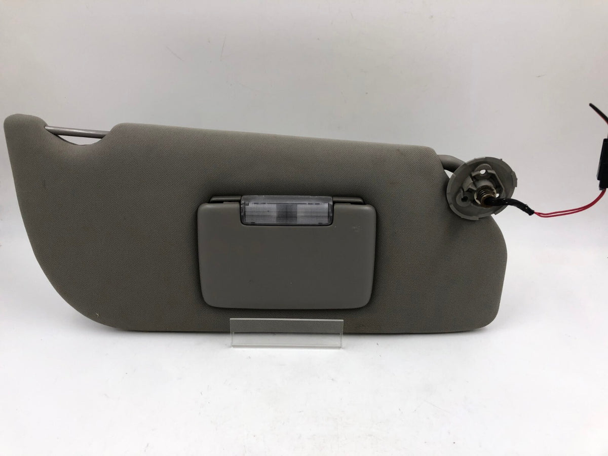 2005-2009 Pontiac Montana Passenger Sun Visor Gray Illuminated OEM D01B23066