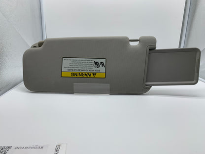 2010-2013 Kia Forte Passenger Sun Visor Gray OEM B01B56038