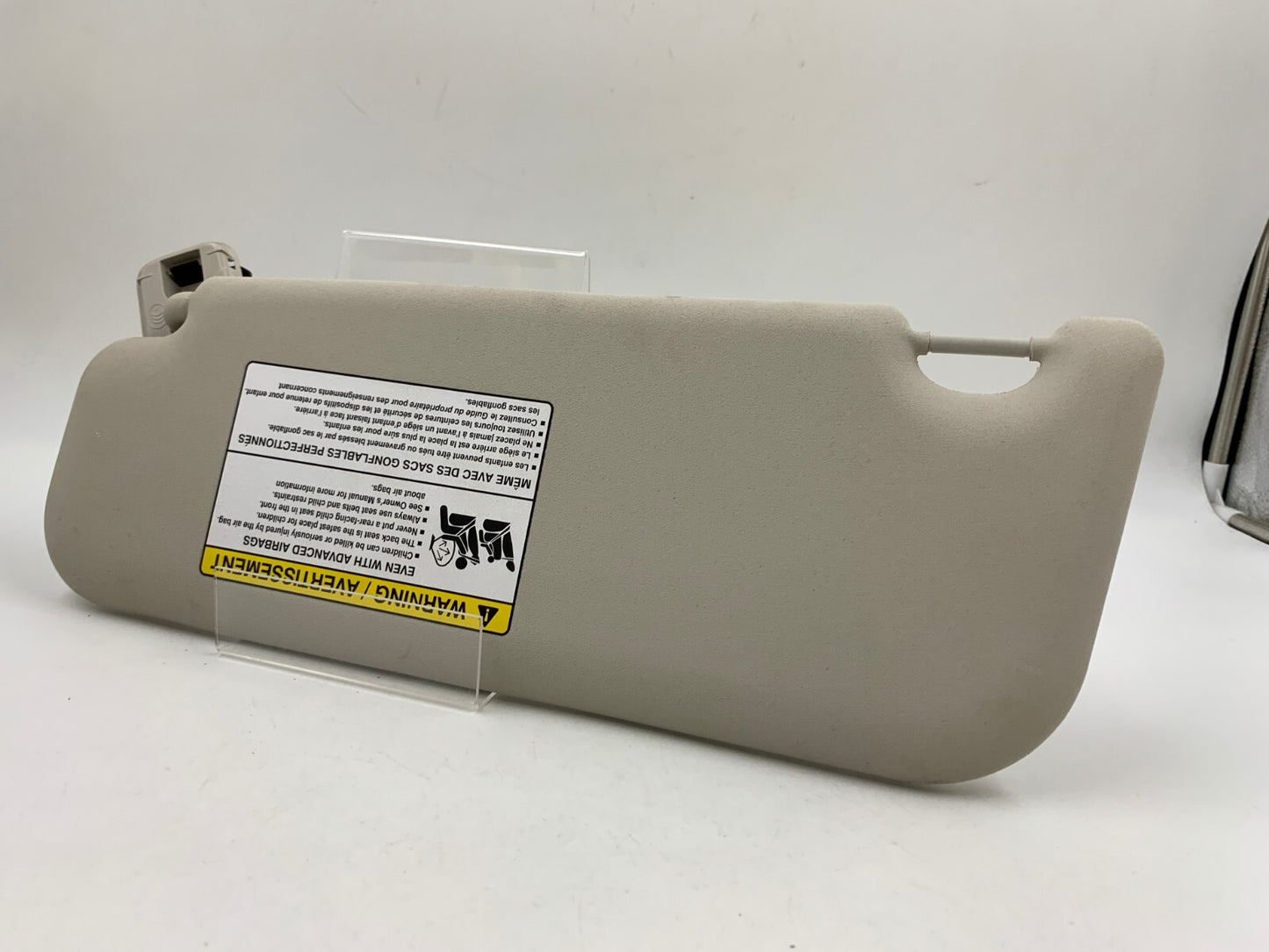 2017-2019 Jaguar XE Passenger Sun Visor Gray Illumination OEM B02B42054