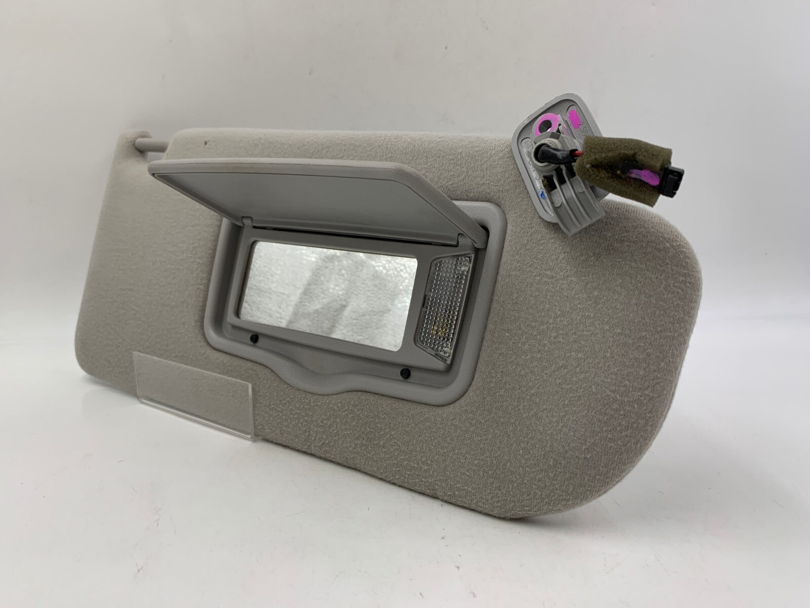 2006-2008 Mazda 6 Passenger Sun Visor Illuminated Gray OEM A02B48061