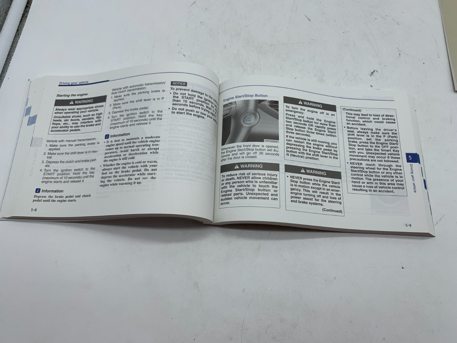 2019 Hyundai Elantra GT Owners Manual Set OEM B03B51022