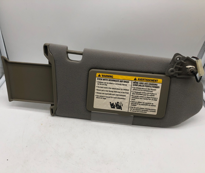 2005 Nissan Maxima Passenger Sun Visor Illuminated Gray OEM A01B21008