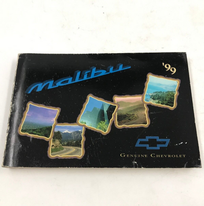 1999 Chevrolet Malibu Owners Manual OEM C02B38013