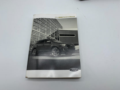 2014 Ford Edge Owners Manual Set with Case OEM A01B50012