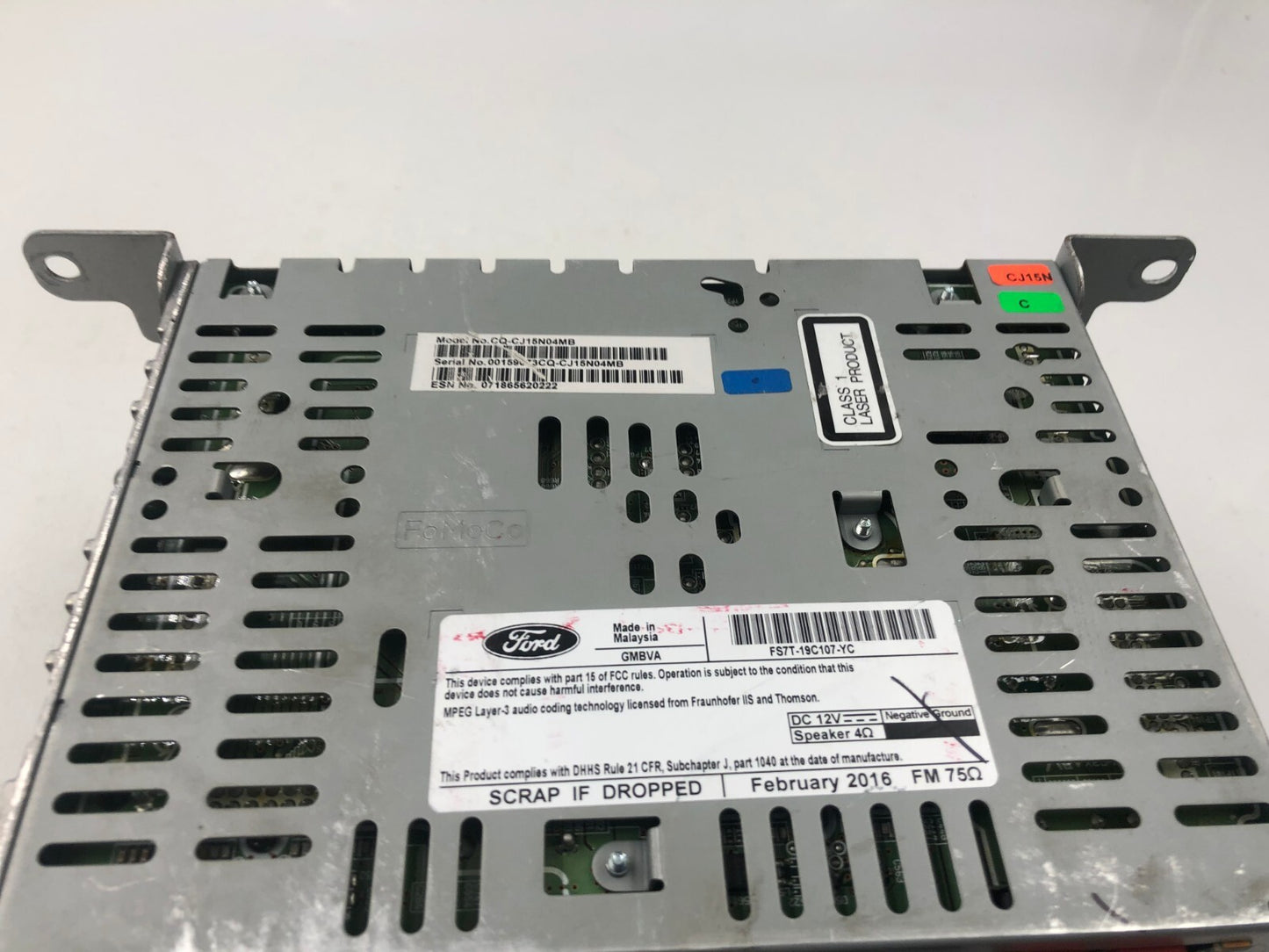 2011-2013 Kia Optima AM FM CD Player Radio Receiver OEM B01B18018