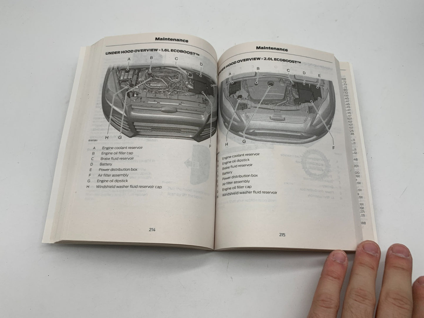 2016 Ford Escape Owners Manual Set with Case OEM B04B21006