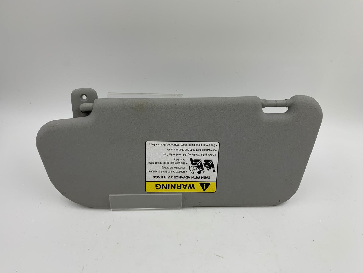 2007-2009 Mazda 3 Passenger Sun Visor Gray OEM D04B57005