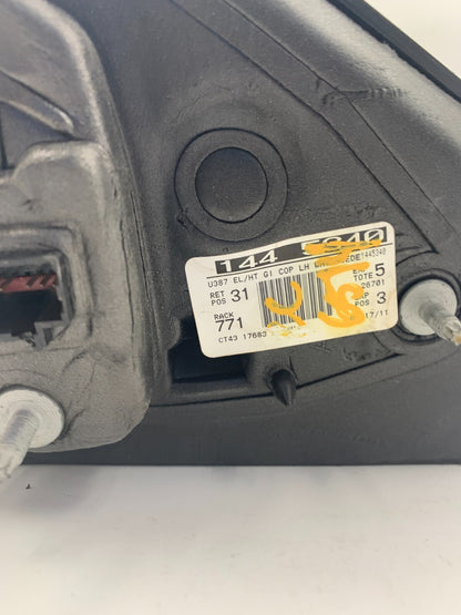 2010-2019 Ford Taurus Driver Side View Power Door Mirror White OEM E02B49066