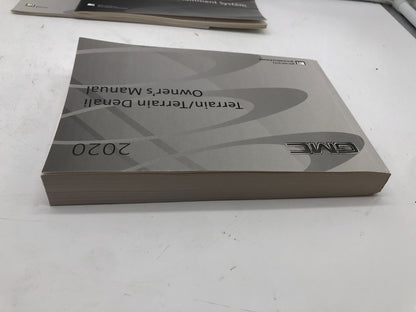 2020 GMC Terrain Denali Owners Manual Set OEM A04B54048