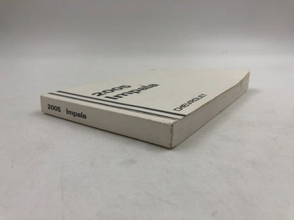2005 Chevrolet Impala Owners Manual OEM A02B24026