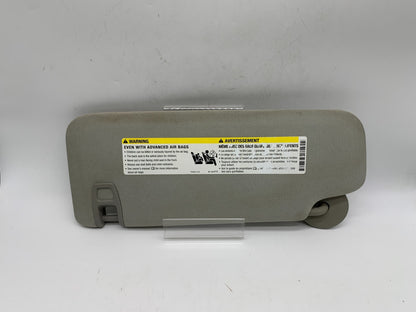 2013-2016 Chevrolet Malibu Passenger Sun Visor Gray Illuminated OEM A04B42006