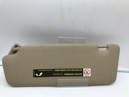 2002-2008 Audi A4 Sedan Passenger Sun Visor Beige Illuminated OEM C03B48007