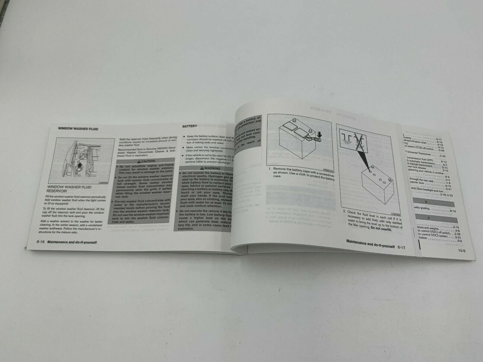 2004 Nissan Maxima Owners Manual OEM D02B25087