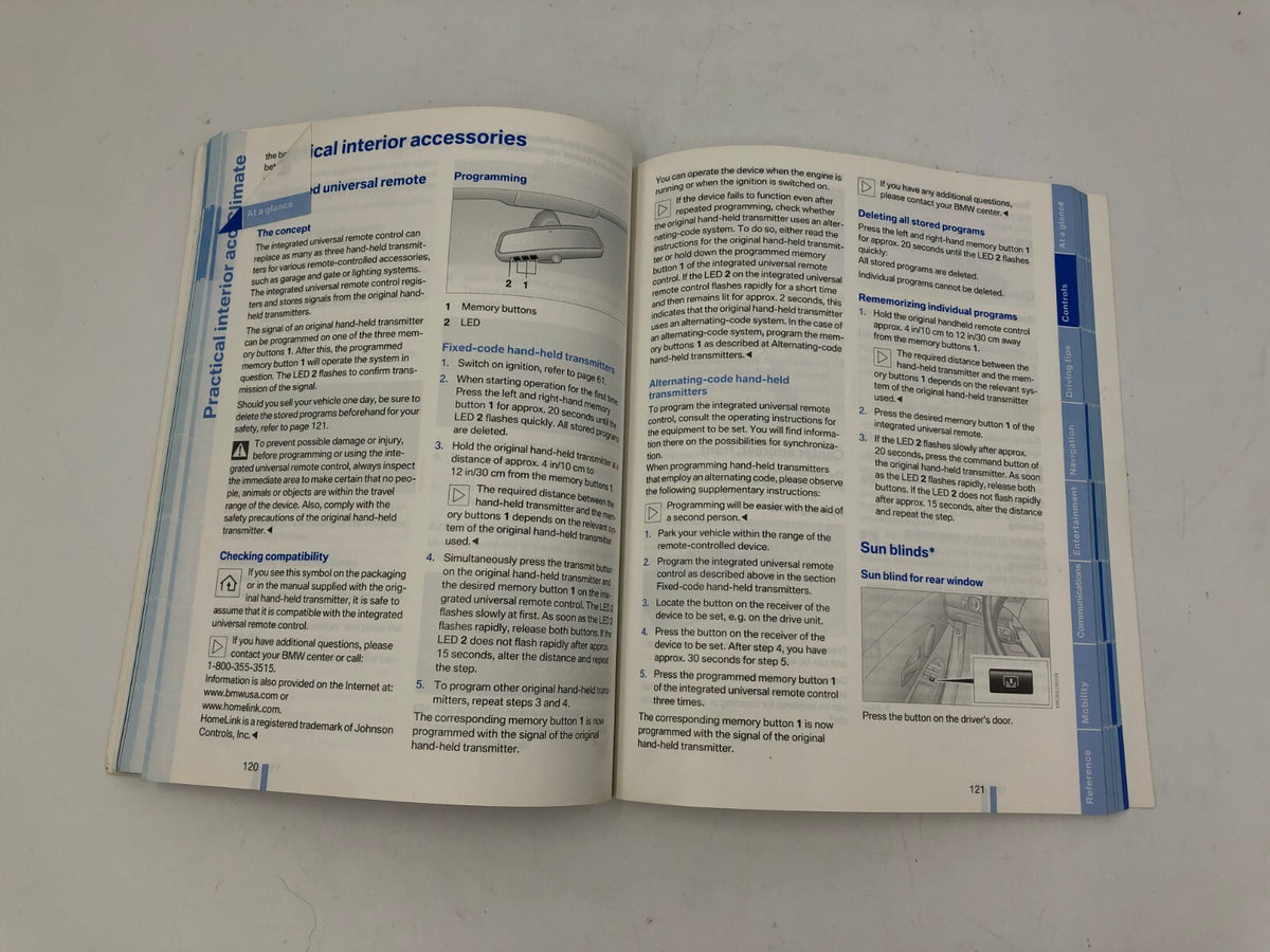 2009 BMW 5 Series Owners Manual Set with Case OEM C02B45057