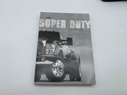2008 Ford Super Duty Owners Manual Set with Case OEM A01B51004