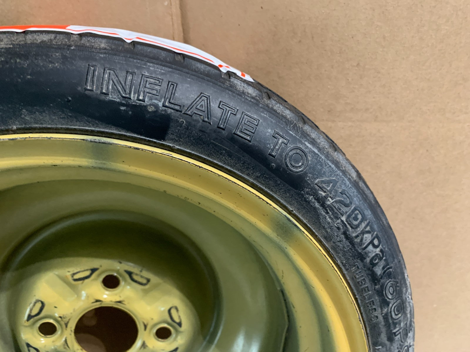 2011-2014 Mazda 2 Mazda2 14" Spare Tire Compact Donut T115/70D14