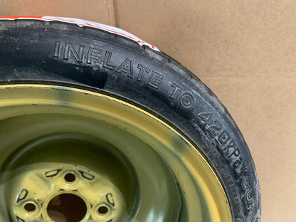 2011-2014 Mazda 2 Mazda2 14" Spare Tire Compact Donut T115/70D14