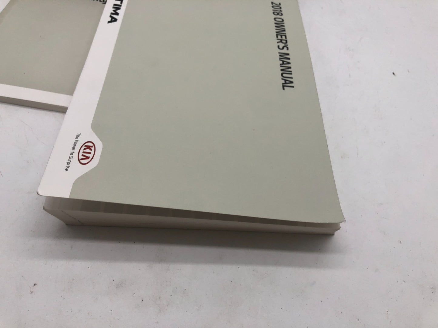 2018 Kia Optima Owners Manual Set with Case OEM A01B21007