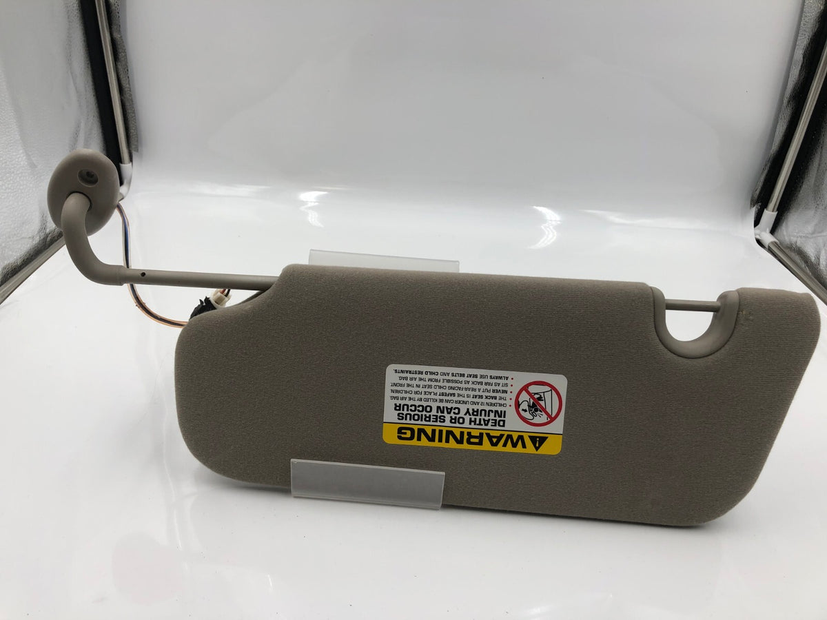 2002-2003 Jeep Liberty Passenger Sun Visor Gray Illumination OEM D04B63003