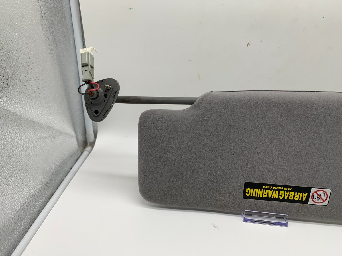 2005-2008 Acura RL Passenger Sun Visor Gray Illuminated OEM B01B13030