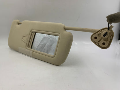 2014-2016 Kia Cadenza Passenger Sunvisor Sun Visor Beige OEM