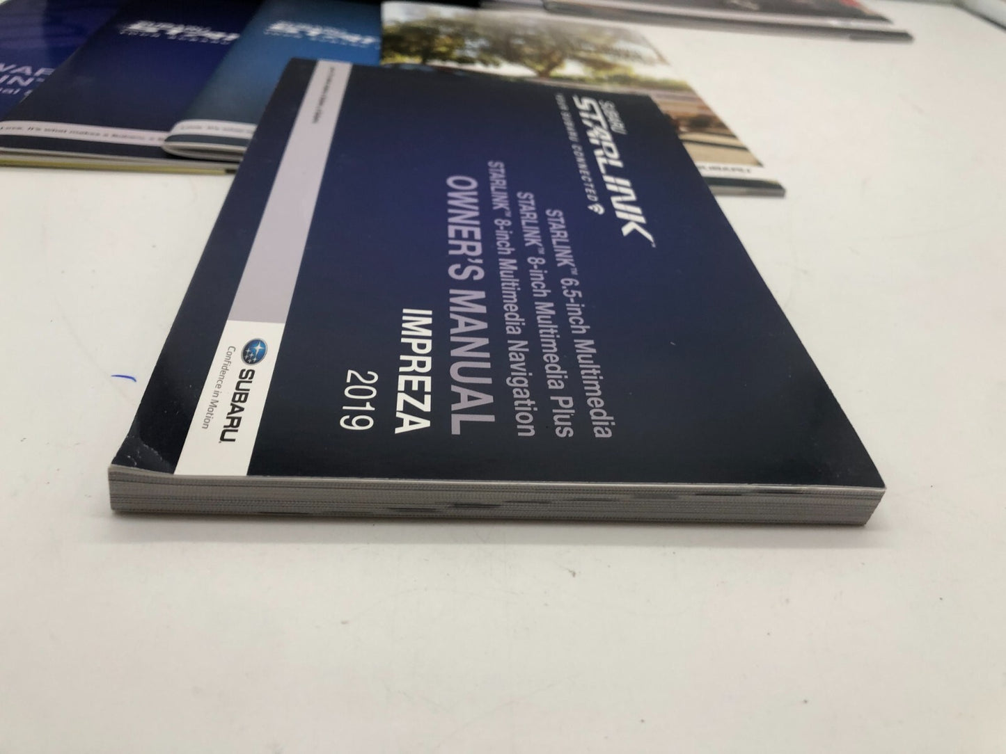 2019 Subaru Impreza Owners Manual Set with Case OEM E03B09058