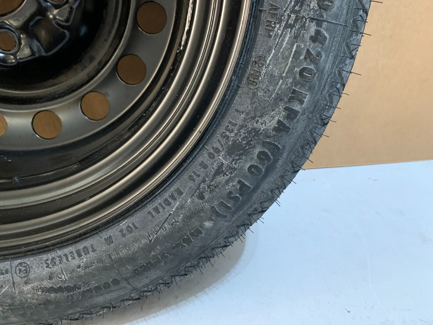 2002-2025 Nissan Altima 16" Spare Tire Wheel Compact Donut T135/90R16