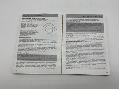 2005 Mercury Mountaineer Owners Manual Set with Case OEM B03B20036