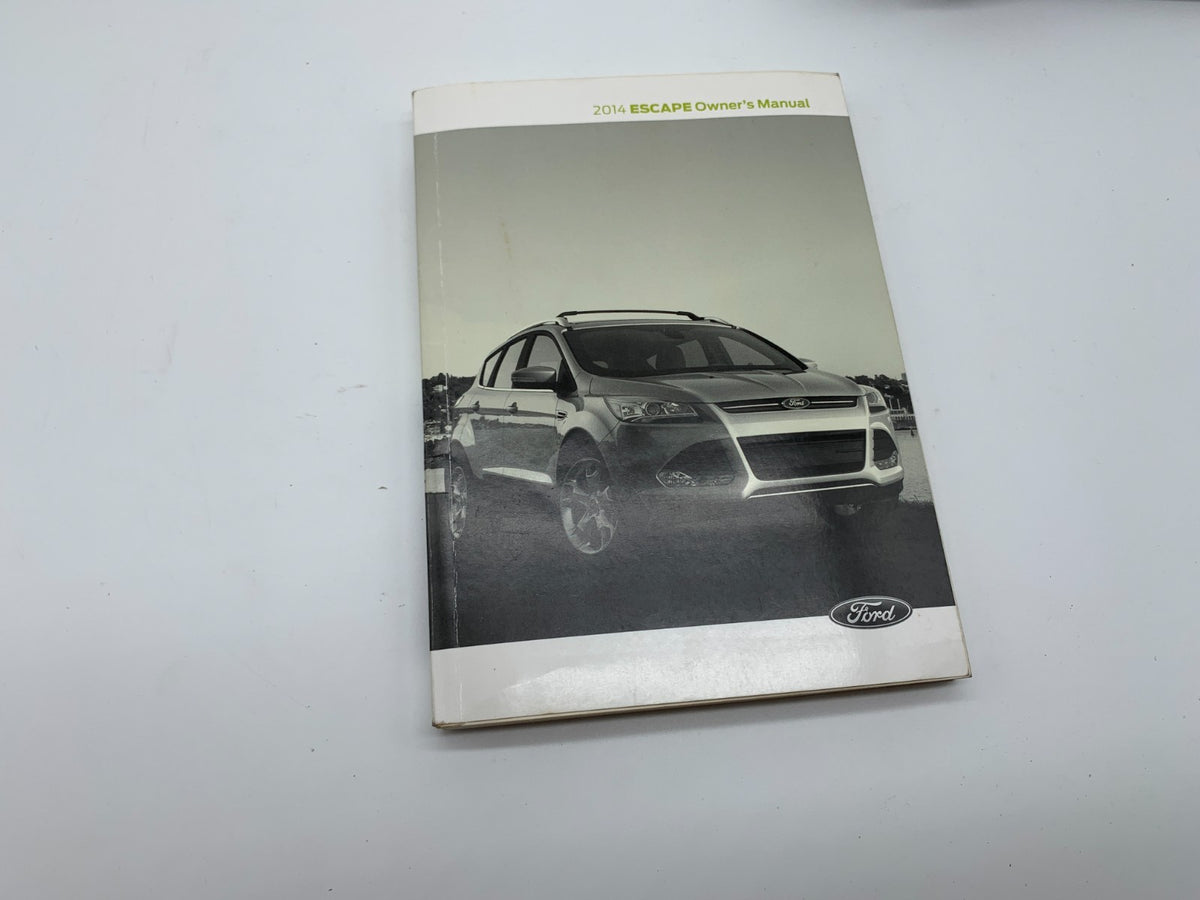 2014 Ford Escape Owners Manual Set with Case OEM B02B16010