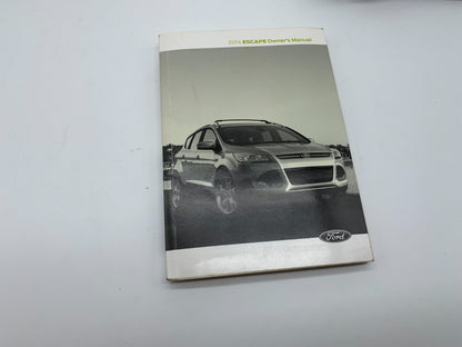 2014 Ford Escape Owners Manual Set with Case OEM B02B16010
