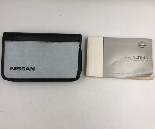 2008 Nissan Altima Owners Manual Set with Case OEM B03B32025