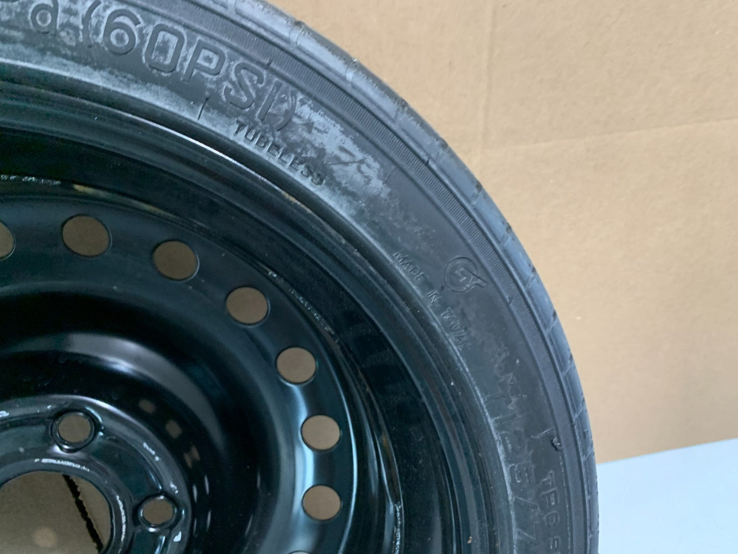 2010-2016 Buick Lacrosse 17" Spare Tire Compact Donut T125/70R17 OEMa
