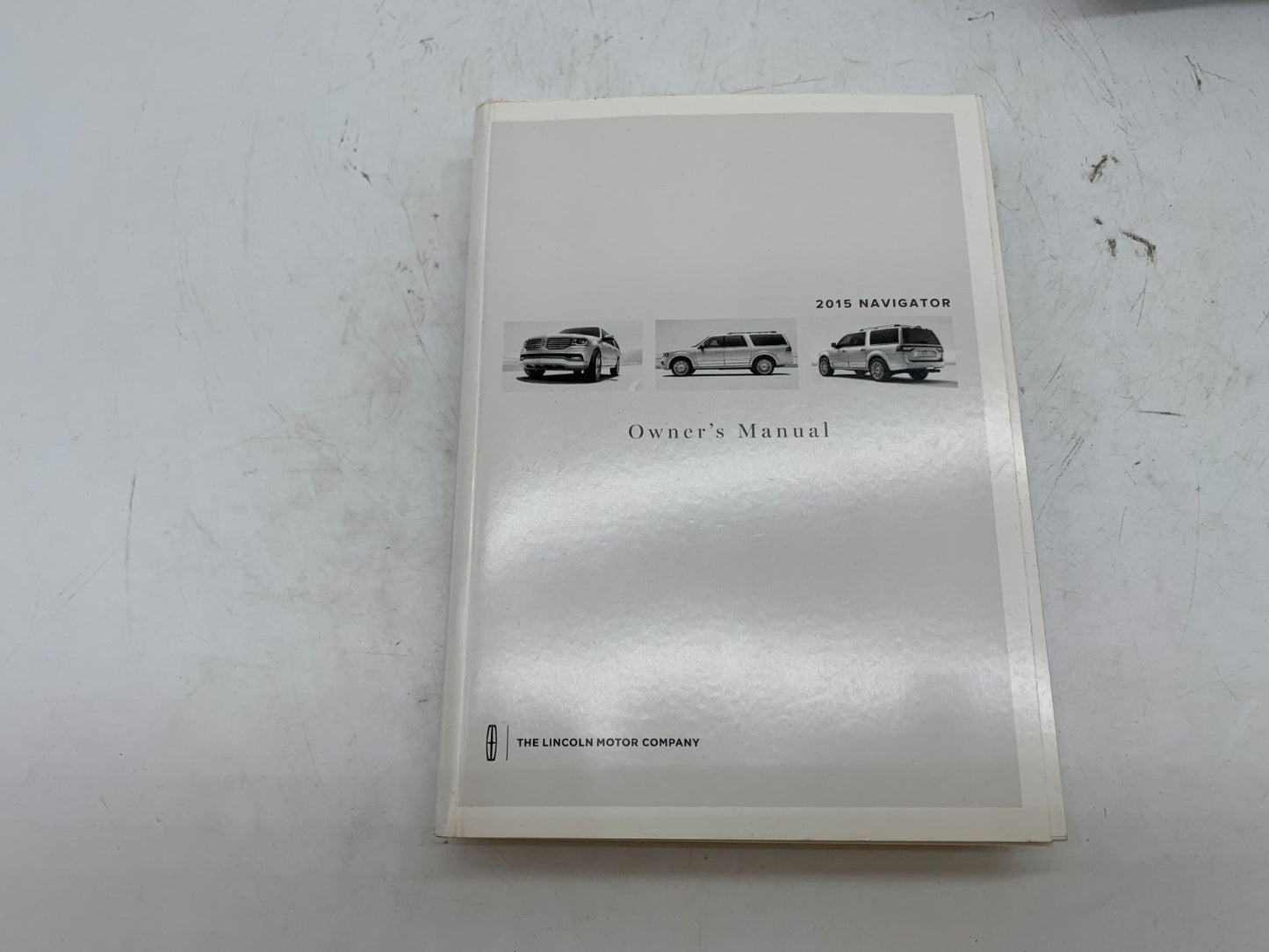 2015 Lincoln Navigator Owners Manual Set with Case OEM A03B43009