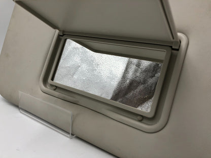 2013-2019 Ford Escape Passenger Sun Visor Ivory Illumination OEM D01B44044