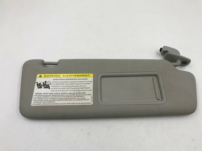 2002-2008 Audi A4 Sedan Passenger Sun Visor Gray Illuminated OEM B01B17062